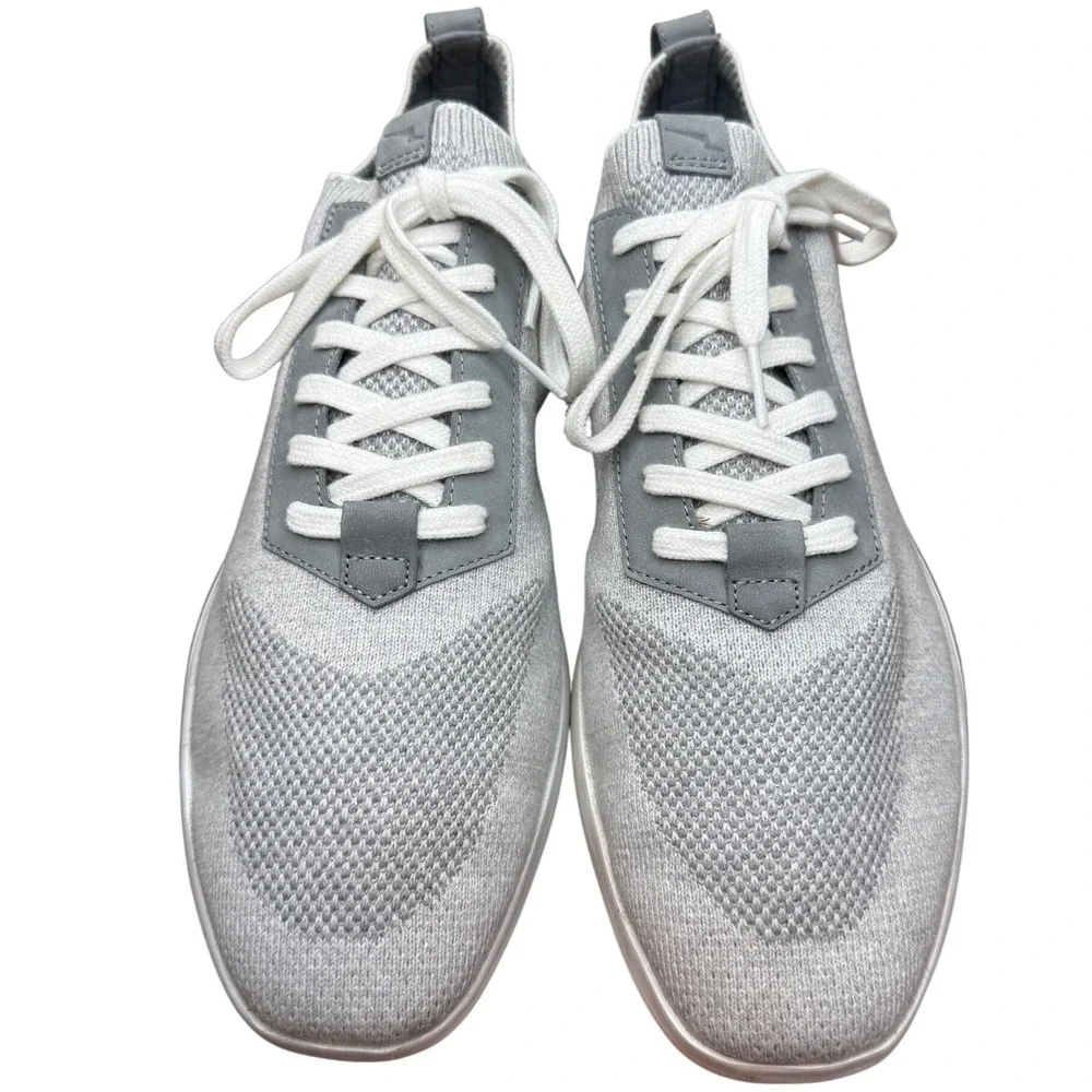 Wolf & Shepherd SwiftKnit Derby Mens Size 11 Mist Grey Knit Hybrid Sneakers